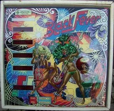 Black Fever / Rock 2500 backglass