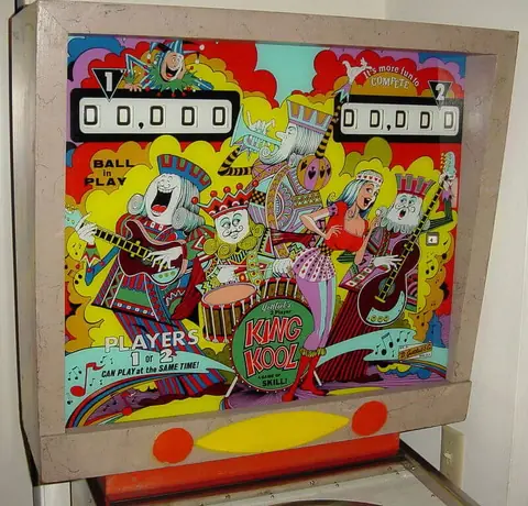King Rock / King Kool backglass