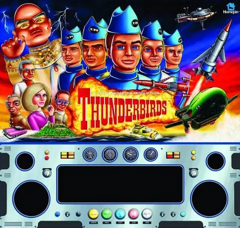 Thunderbirds backglass
