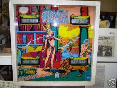 Cleopatra backglass