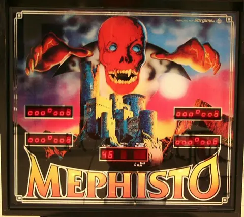Mephisto backglass