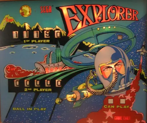 Explorer backglass