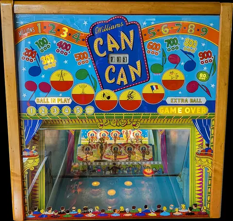Can Can backglass
