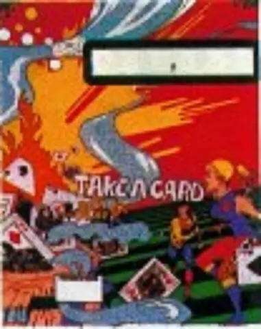 Take A Card backglass