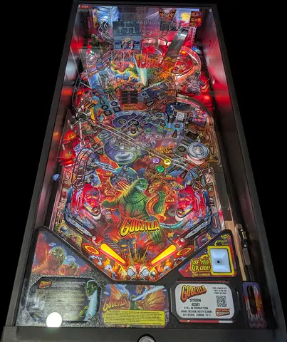 Godzilla playfield