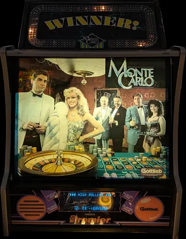 Monte Carlo backglass
