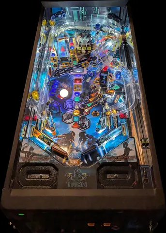 Disney TRON: Legacy playfield