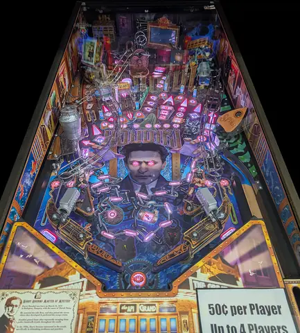 Houdini: Master of Mystery playfield