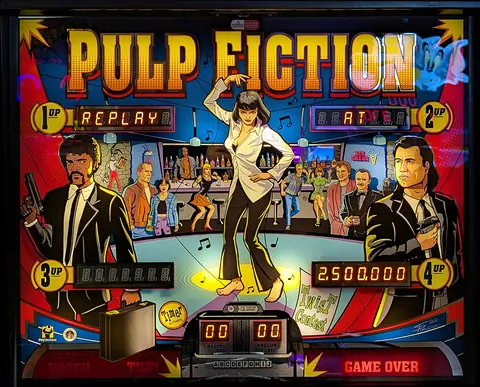 Pulp Fiction (SE) backglass