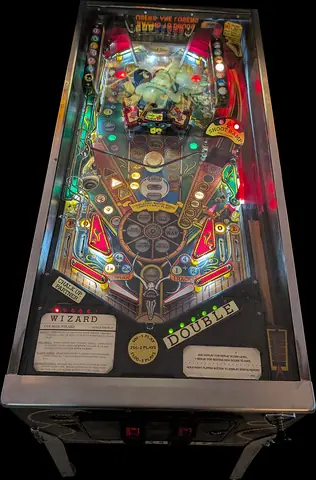 Cue Ball Wizard playfield
