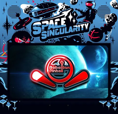 Space Singularity backglass