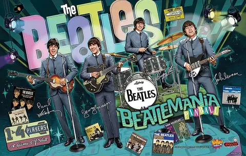 Beatles backglass