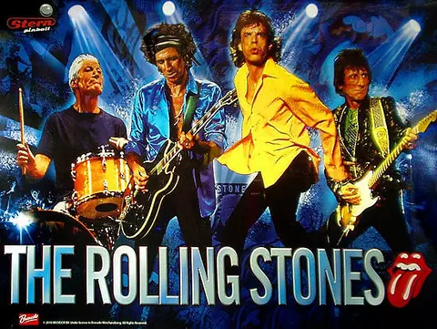 The Rolling Stones (LE) backglass