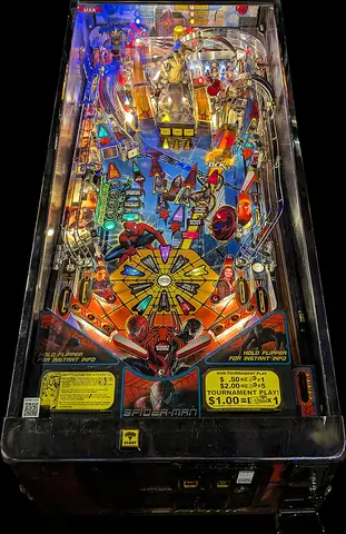 Spider-Man playfield