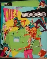 Miss-O / Cue-T backglass