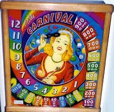 Carnival backglass