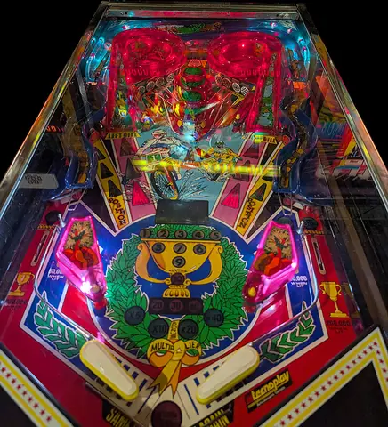 Scramble playfield