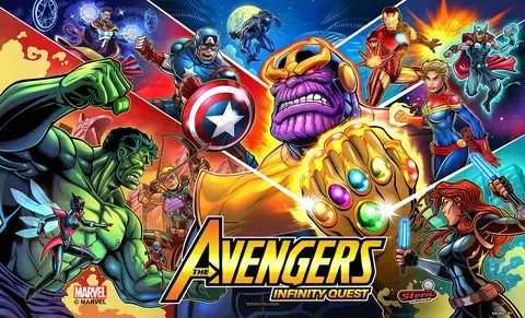 Avengers: Infinity Quest (Pro) backglass