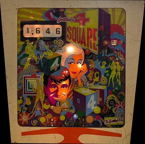 4 Square / Astro backglass