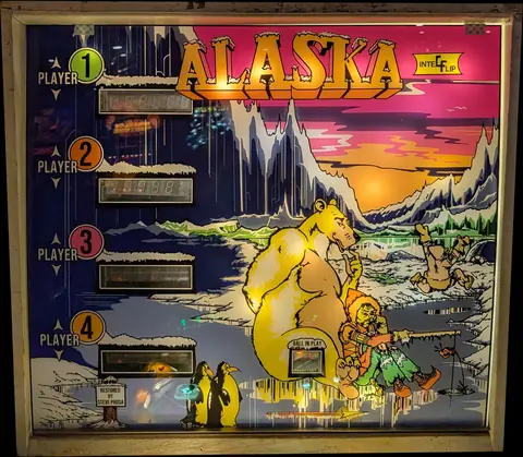 Alaska backglass