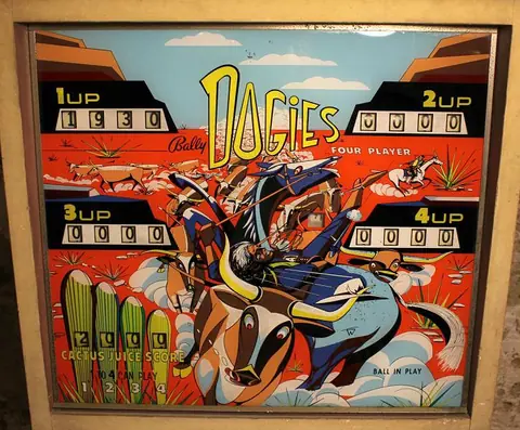 Dogies backglass