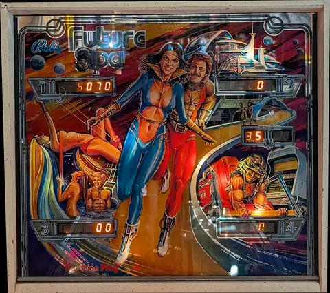 Future Spa backglass