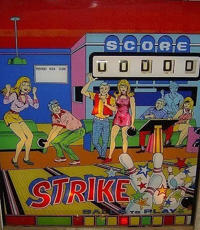 Strike backglass