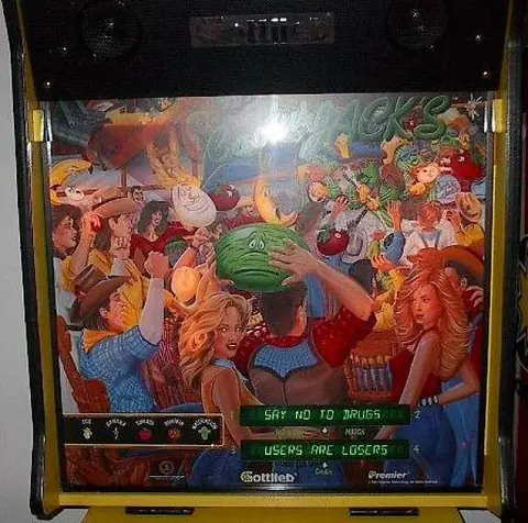 Cactus Jack's backglass