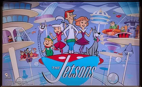 The Jetsons backglass
