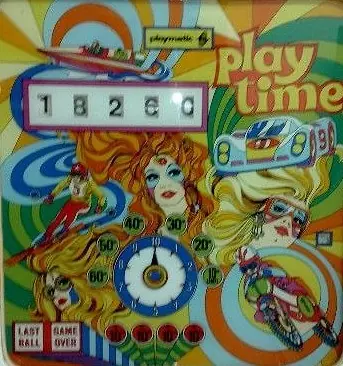 Play Time backglass