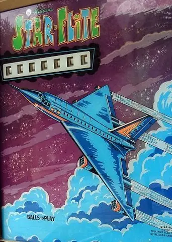 Star-Flite backglass