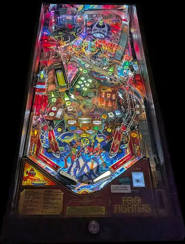 Foo Fighters playfield