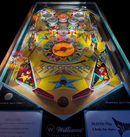 Stardust playfield