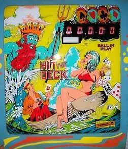 Hit the Deck / Neptune backglass