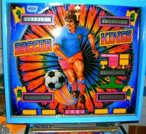 Soccer Kings backglass