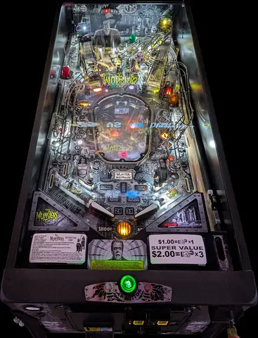 The Munsters playfield