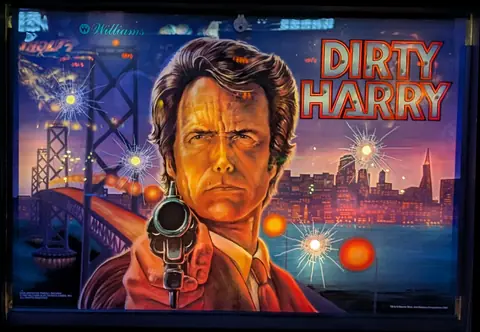 Dirty Harry backglass