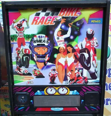 Bike Race backglass