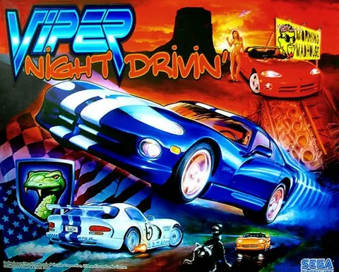 Viper Night Drivin' backglass