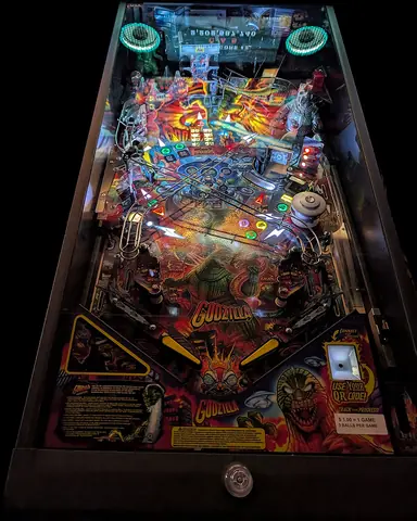 Godzilla playfield