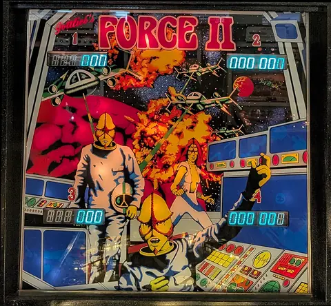 Force II backglass