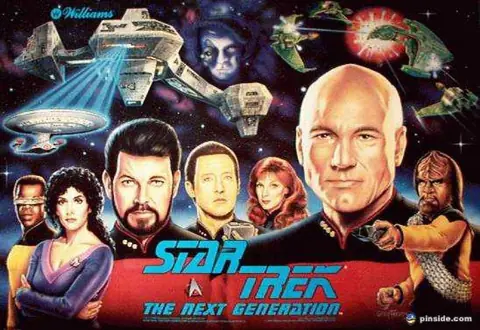 Star Trek: The Next Generation backglass