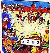 Caravan backglass