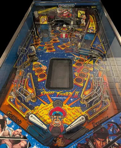 Street Fighter II playfield