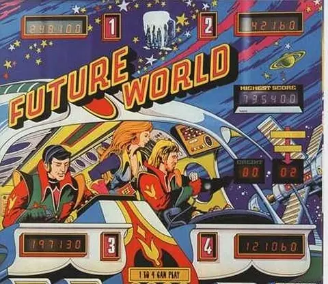 Space City backglass