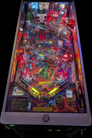Godzilla playfield