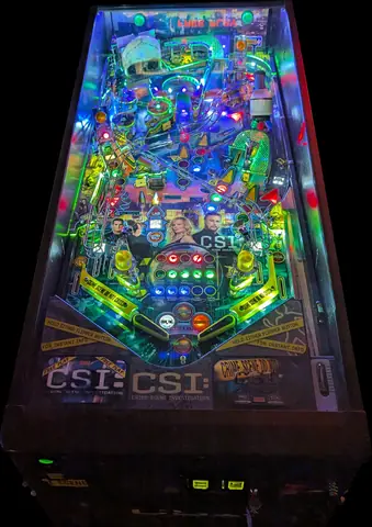 CSI: Crime Scene Investigation playfield