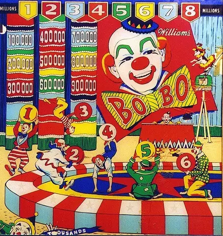 Bo Bo backglass
