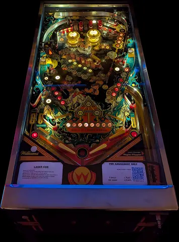 Laser Cue playfield