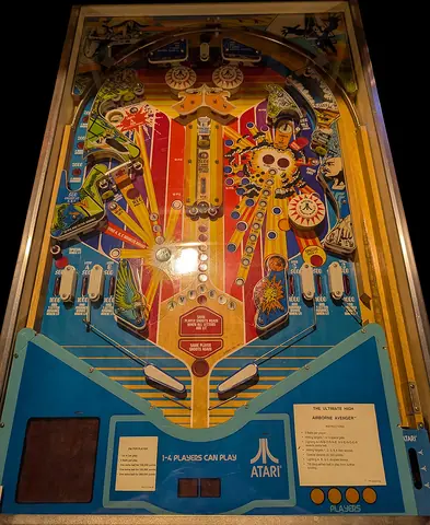 Airborne Avenger playfield